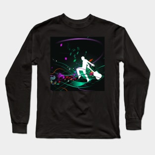 Music Love Digital Art Long Sleeve T-Shirt